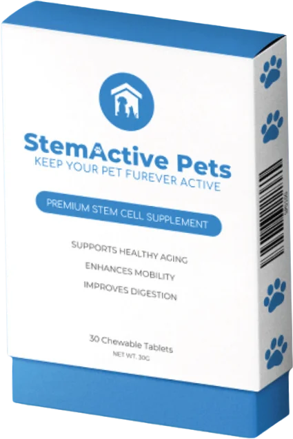 HealthyHome StemActive Pets Premium Stem Cell Supplements for your small or large animals